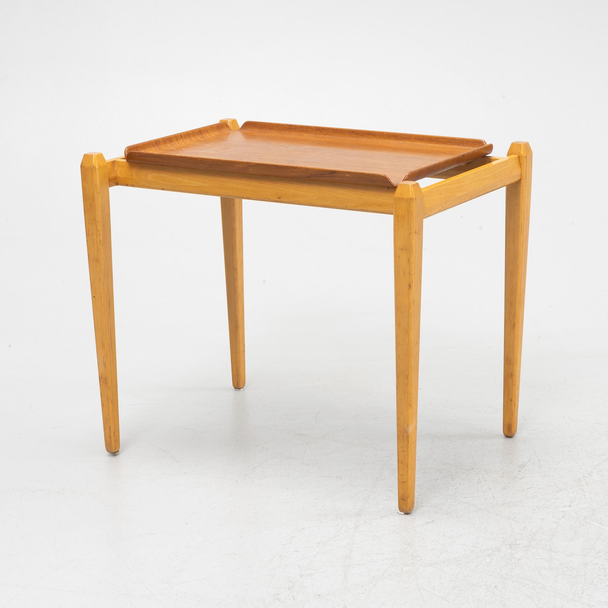 Axel Larsson, a side table, model 153, Svenska Möbelfabrikerna Bodafors.