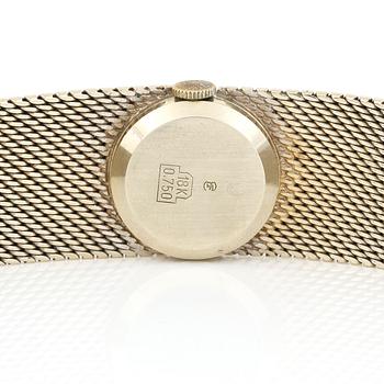 DAMARMBANDSUR, vitguld 18K, Rox, incabloc, 1900-talets andra hälft. Vikt tot ca 39 gram.