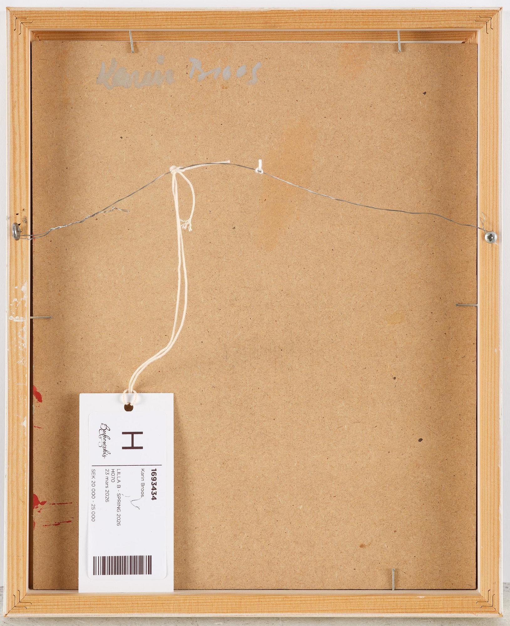 Karin Broos, "Liggande modell".