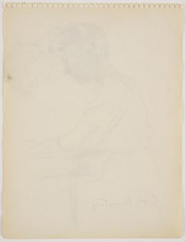 Lotte Laserstein, Woman by a table.