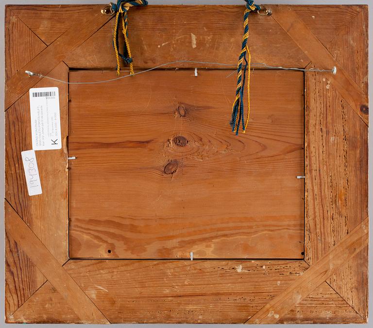 Karl XIV Johan on lit de parade.