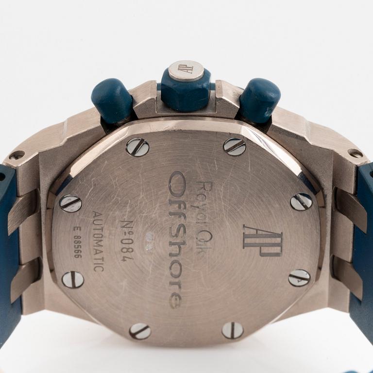 Audemars Piguet, Royal Oak, Offshore, chronograph, "Diamond Bezel", wristwatch, 37 mm.