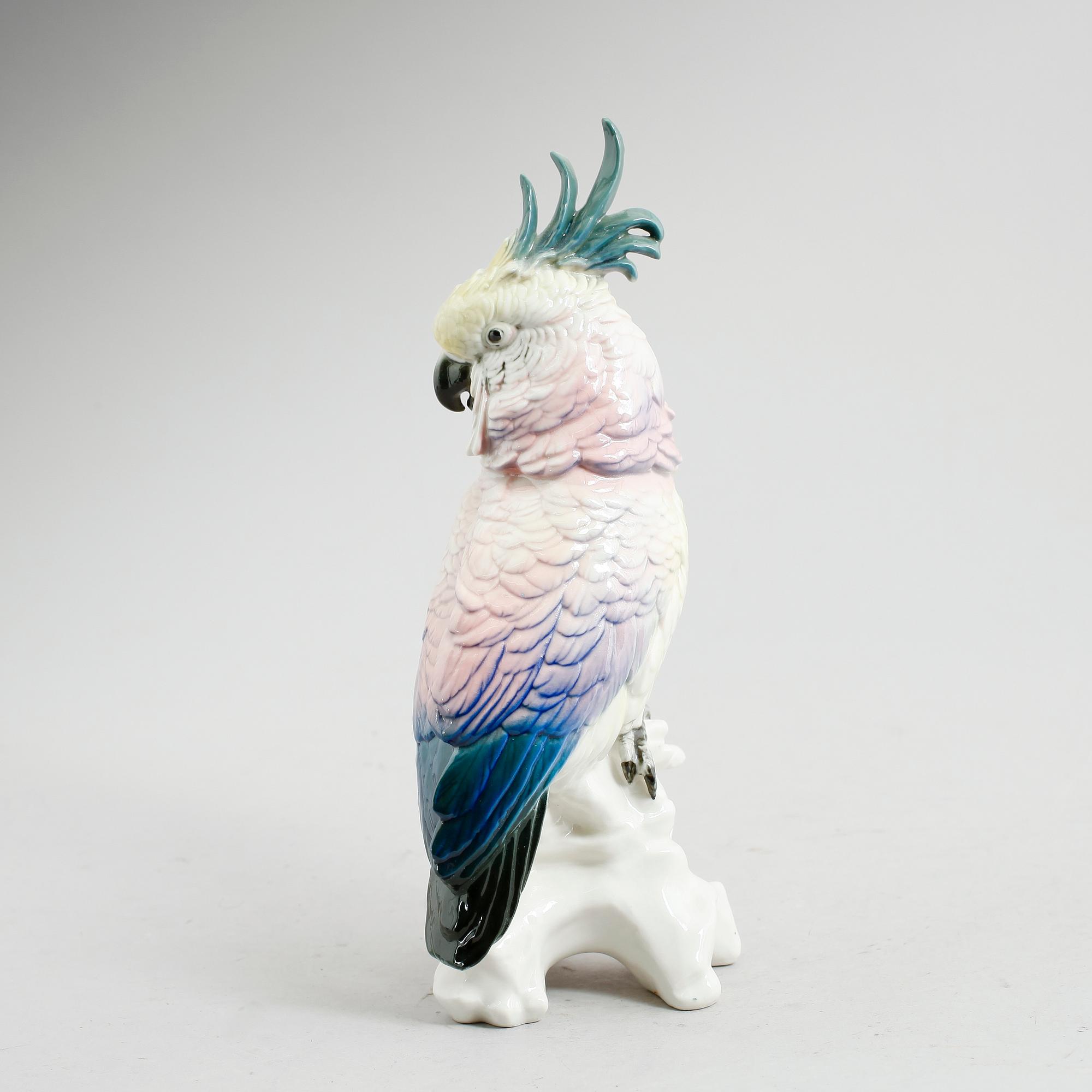 FIGUR, porslin, Ens, 1900-talets mitt.