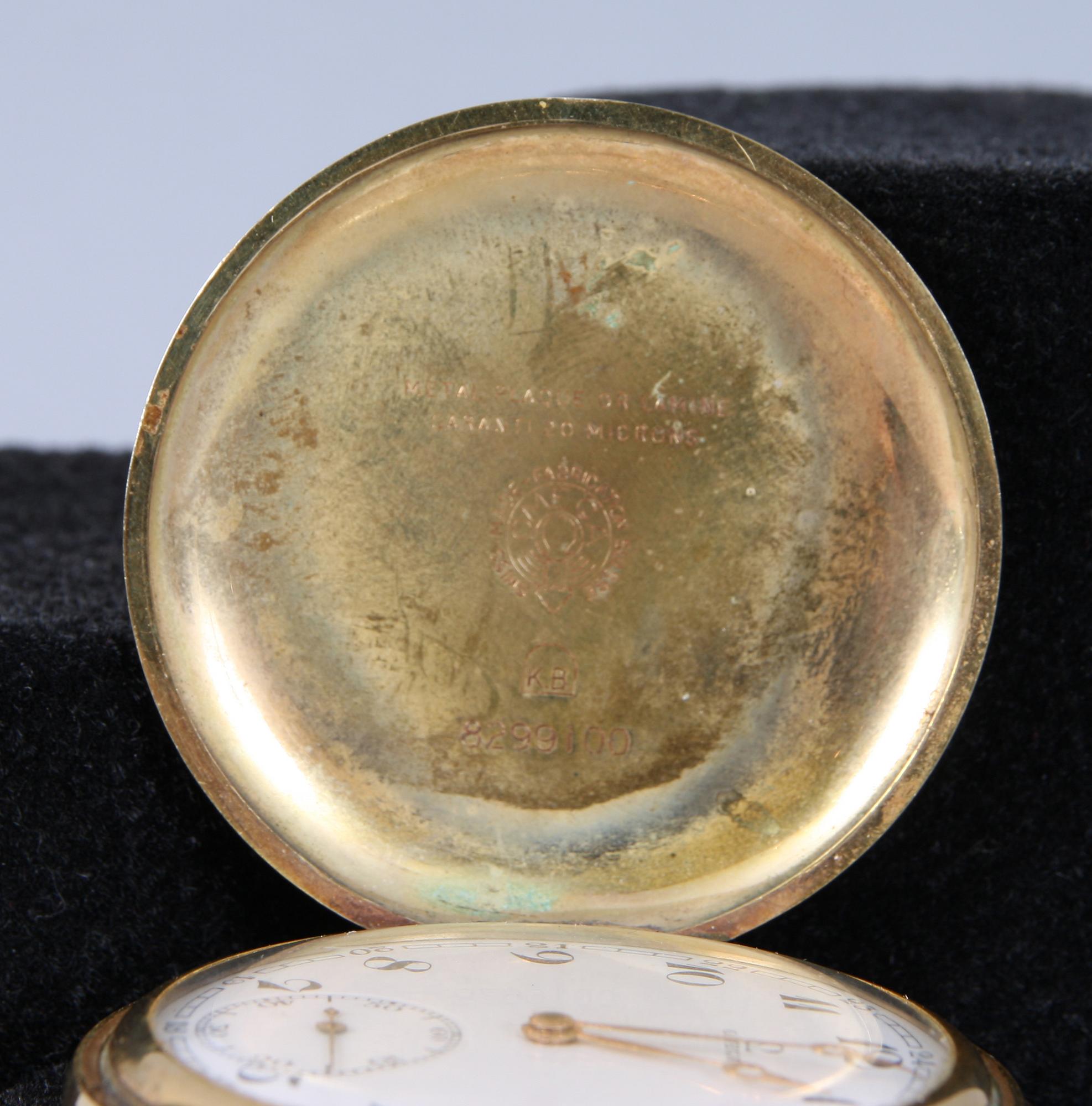 FICKUR, gulddouble, märkt "Omega".