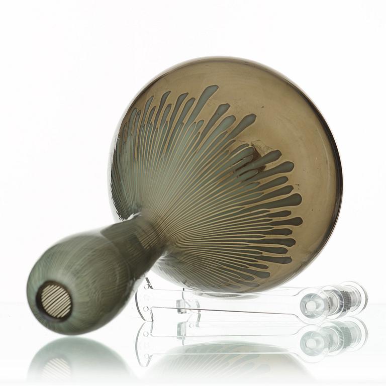 Ludovico Diaz De Santillana, a 'Cannette' vase, Venini, Italy 1960's.