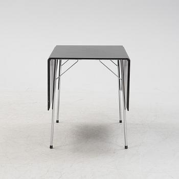 Arne Jacobsen, a model 3601 drop-leaf table from Fritz Hansen, Denmark, 1960's.