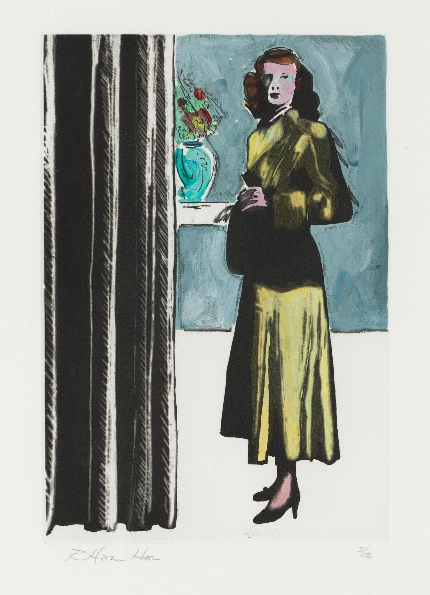 Richard Hamilton, "Patricia Knight I (coloured)".