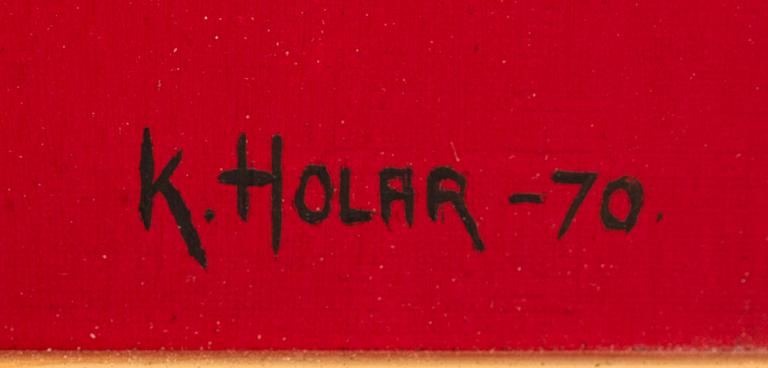 Knud Holar, komposition med perspektiv.