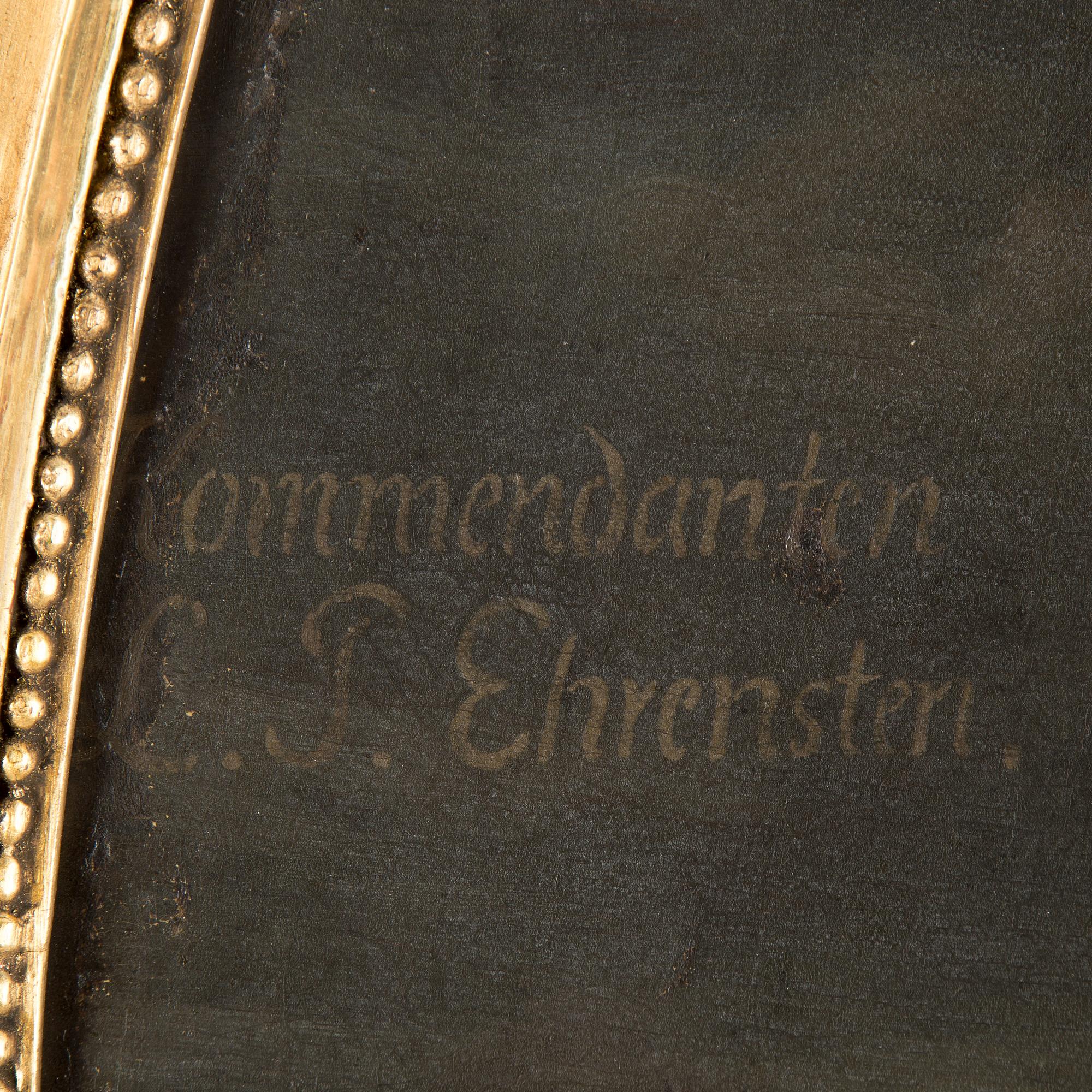 DAVID RICHTER D Ä, attributed to. Portrait, oval 89 x 67 cm. Unsigned.