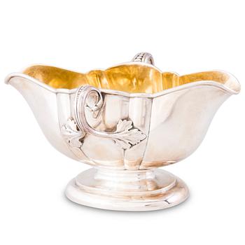 59. A SAUCE BOAT, silver, Sazikov, St. Petersburg 1880.