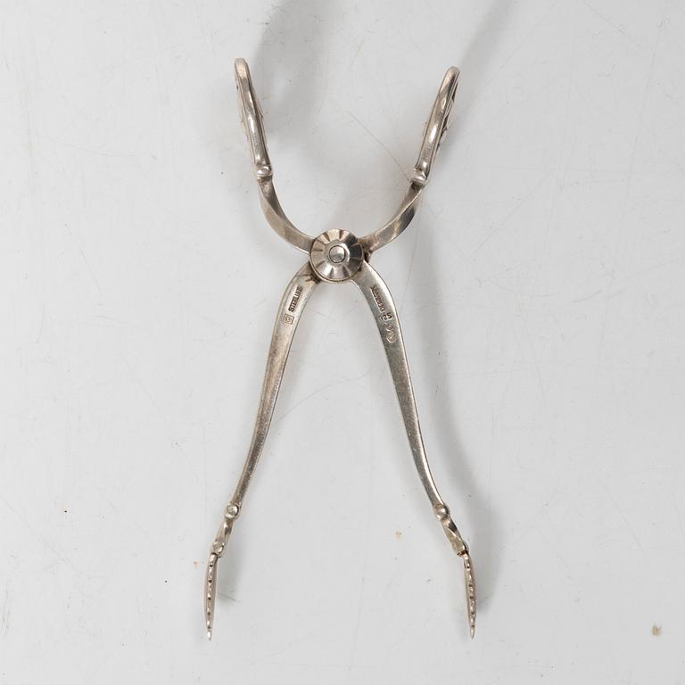 Georg Jensen, sockertång, "Magnolia", sterlingsilver, Danmark.