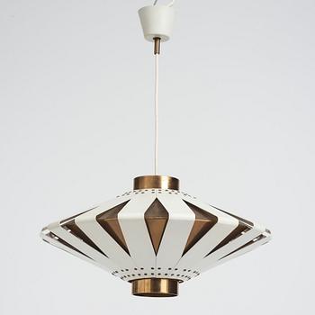 Hans-Agne Jakobsson, a ceiling lamp, Hans-Agne Jakobsson AB, Markaryd, 1950-60s.