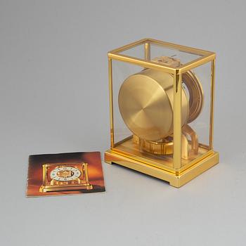 JAEGER LE COULTRE, Atmos mantle clock, late 20th Century.