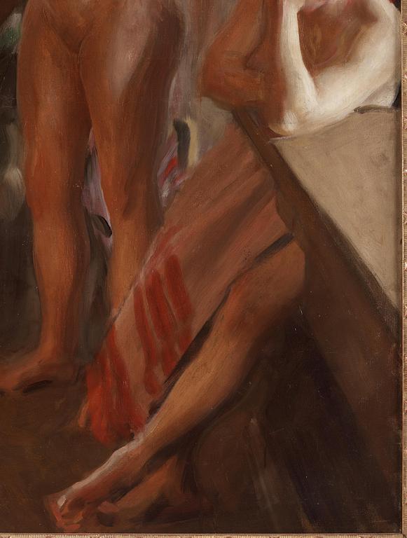 Anders Zorn, "Eldsken".