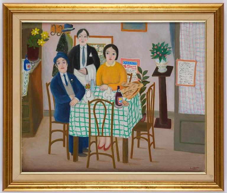 Lennart Jirlow, At the restaurant.