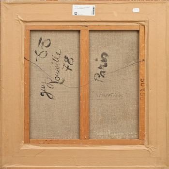 GUY ROUSSILLE,  olja på duk, sign o dat 88.