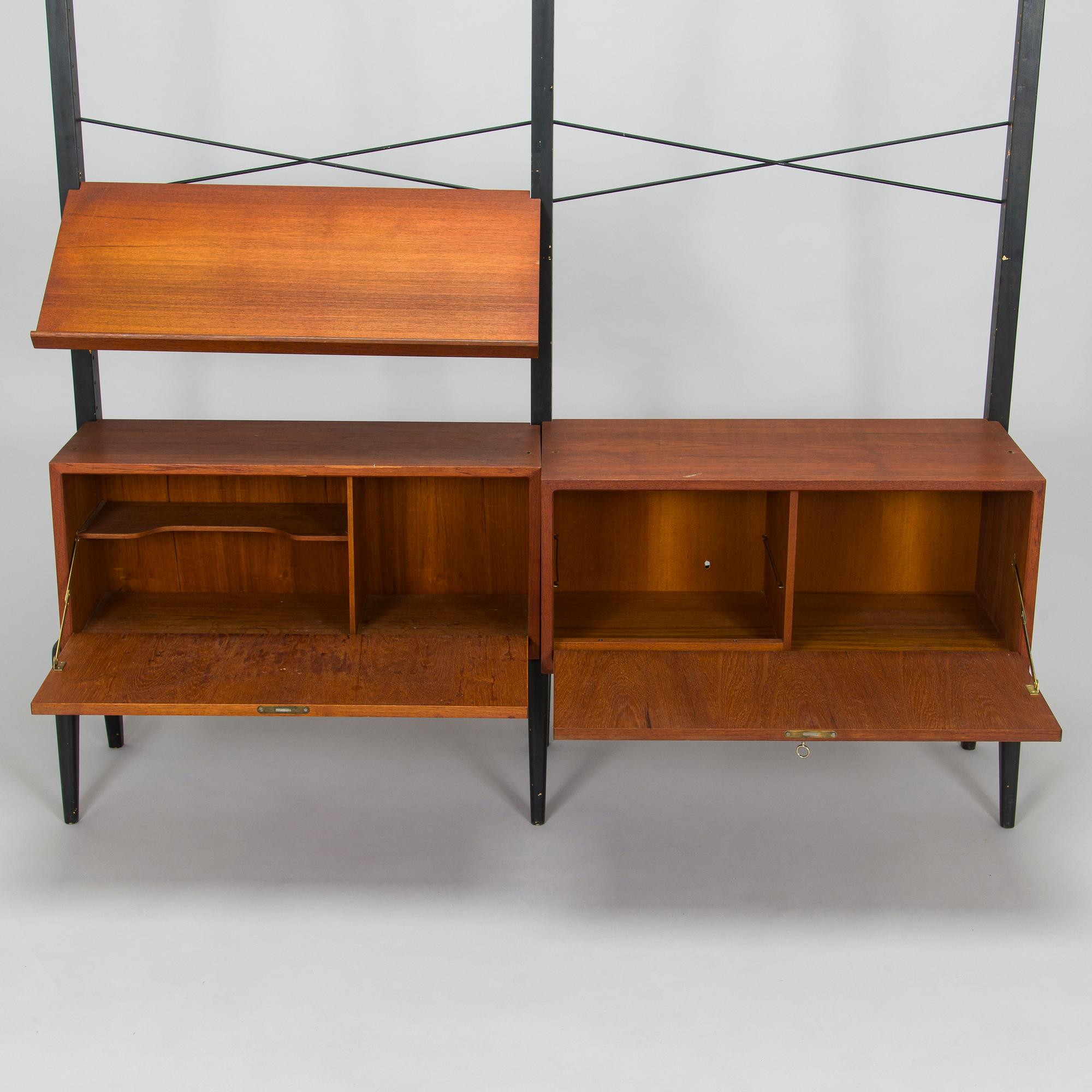 Bokhylla/ Hyllsystem, 1950-60-tal.