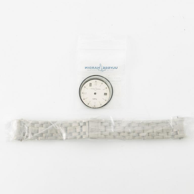 Ulysse Nardin, San Marco, GMT, wristwatch, 40 mm.