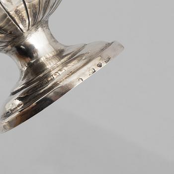 A Swedish silver Empire cream jug, mark of Carl Wilhelm Troselius, Stockholm (active 1825-1842).