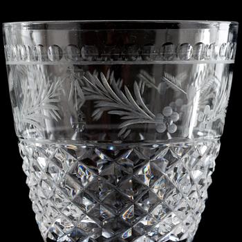 GLASSERVIS, 47 delar, "Elvira Madigan", Kosta.