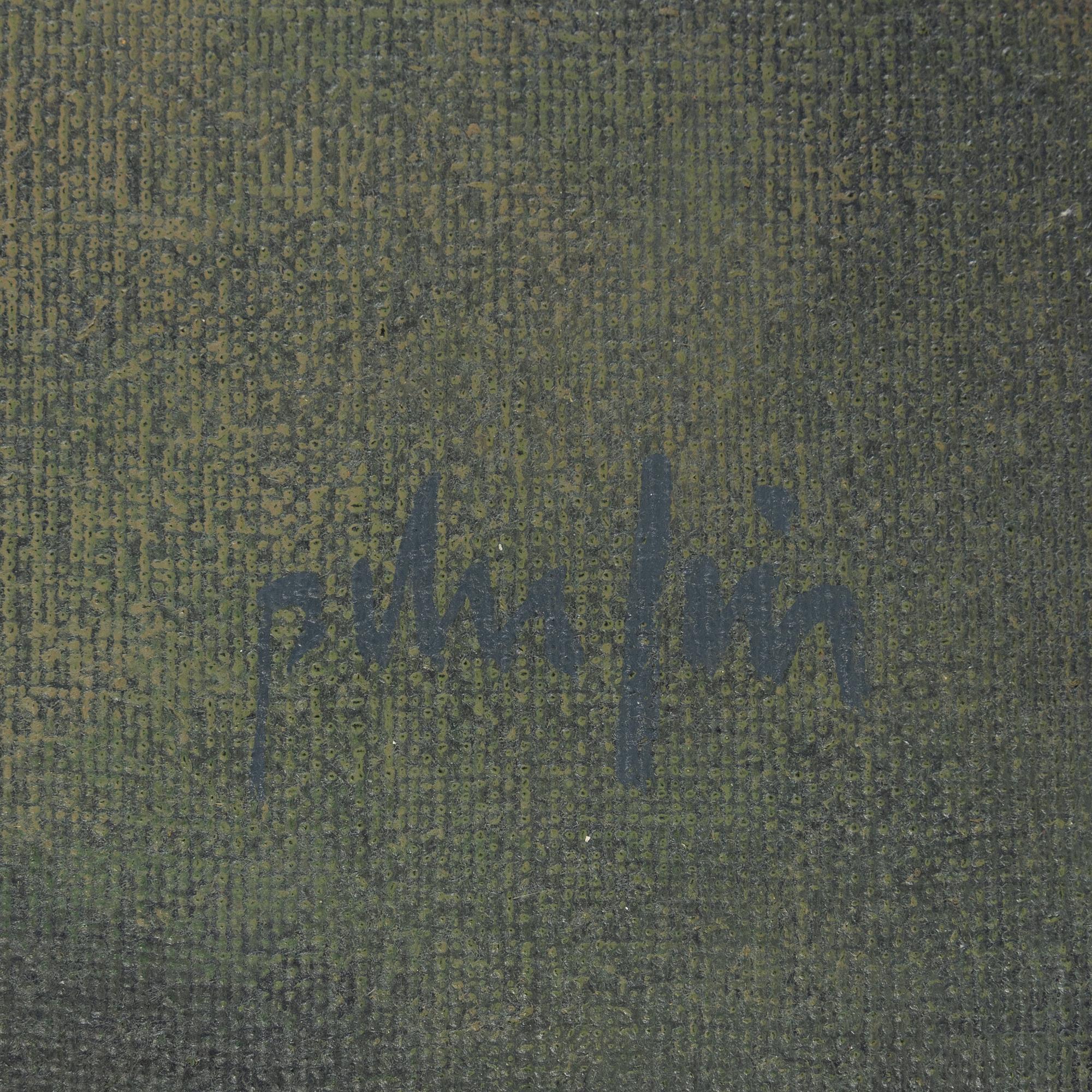 Peter Frie, oil on canvas, signed Peter Frie.