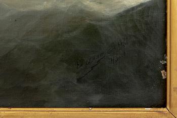 EDWARD ADAM, a signed and dated oil on canvas.