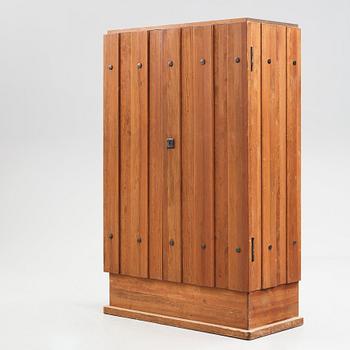 Axel Einar Hjorth, a "Lovö" stained pine cabinet, Nordiska Kompaniet, Sweden, 1930's.