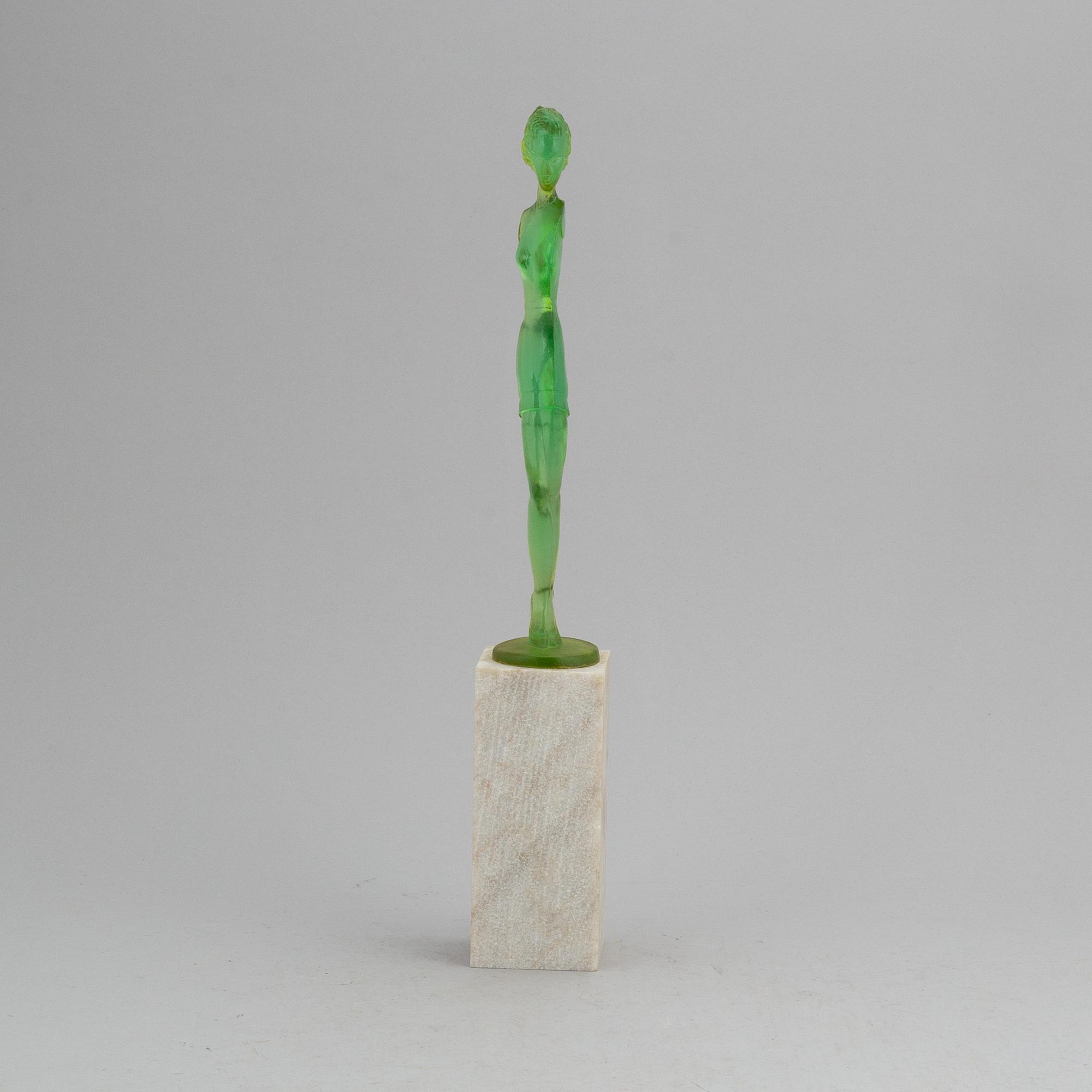 KARIN JOHANSSON, sculpture, signed and dated -90.