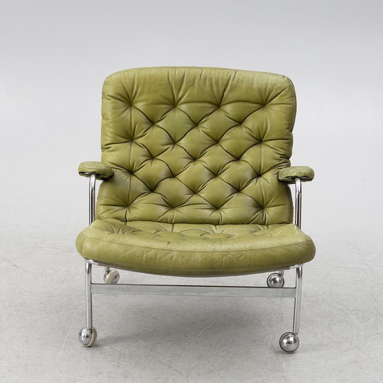 Bruno Mathsson, armchair, "Karin", Dux, late 20th century.
