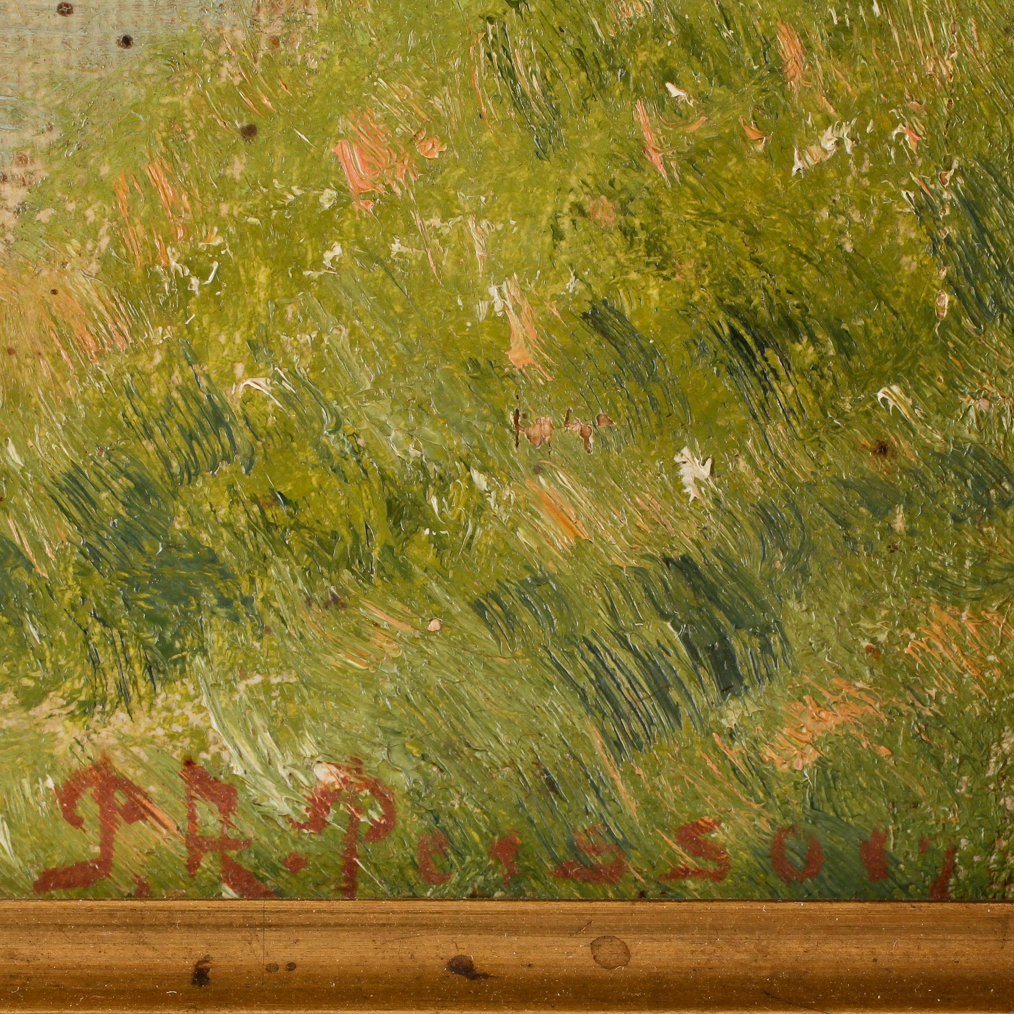 PETER ADOLF PERSSON, olja på duk, signerad.