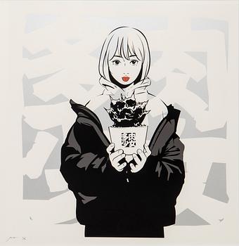 Backside works "Succulents girl" 2022.