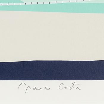 Franco Costa, färgserigrafi, signerad 229/250.