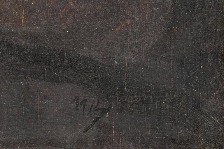 Nils Söderberg, Porträtt av ung man.