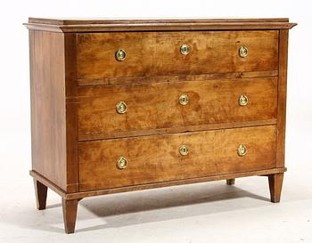 BYRÅ, sengustaviansk stil, 1800-tal.