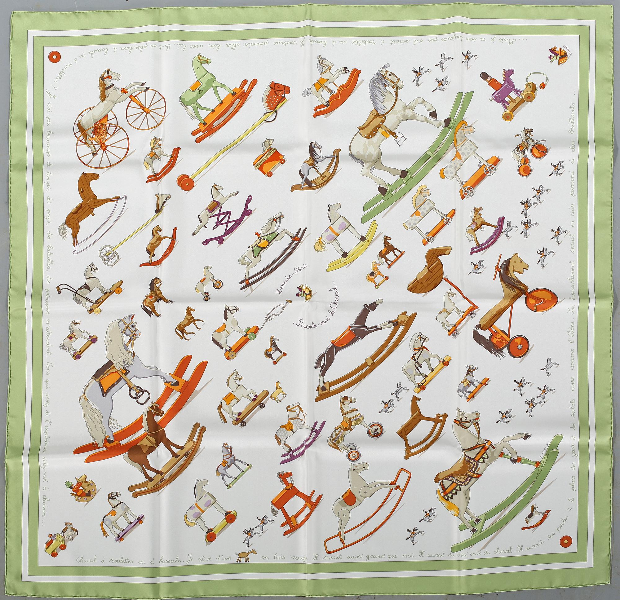 SCARF, "Raconte- Moi le Cheval", Hermès.