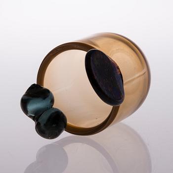 A 'Pompom' vase, signed Oiva Toikka, Nuutajärvi Notsjö.