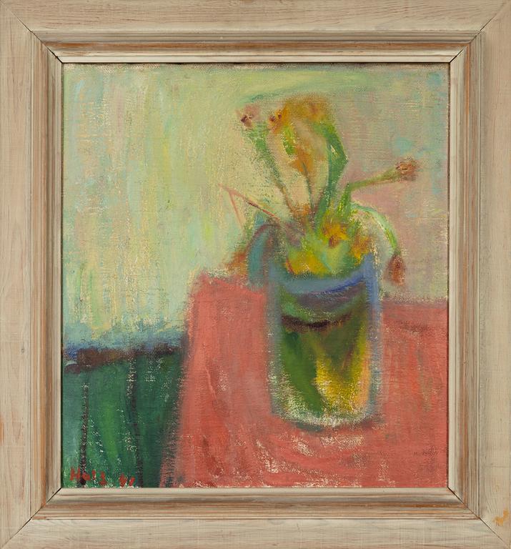 Felix Hatz, olja på duk, signerad.