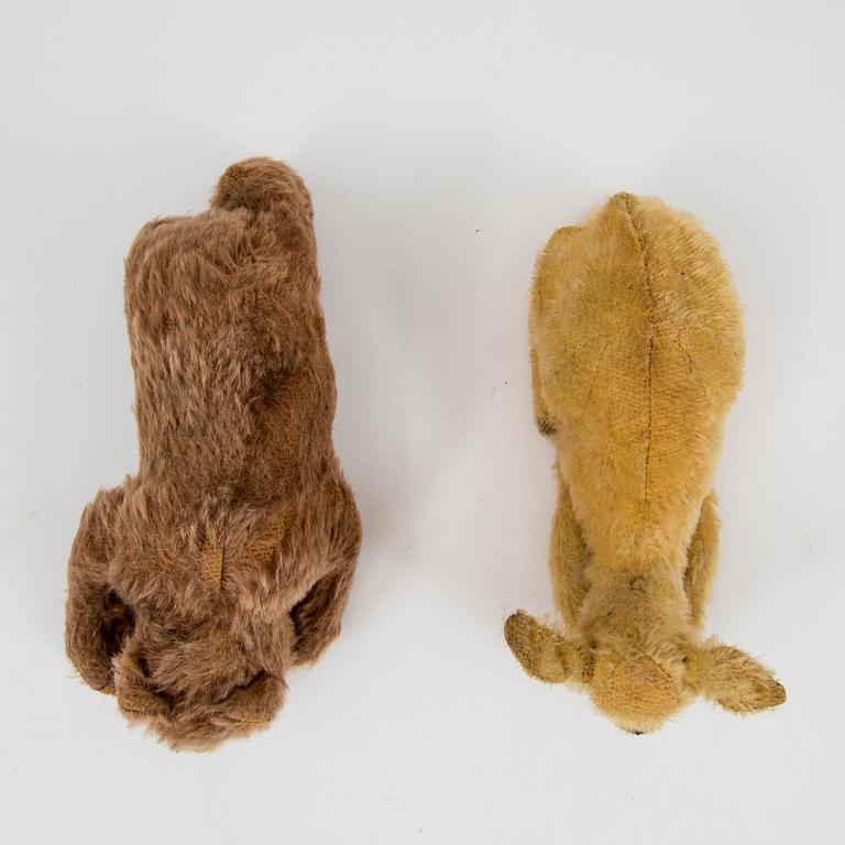 A bear and reindeer probably Germany 1910/20s.
