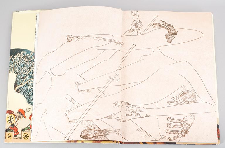 BÖCKER, 2 st, Andy Warhol samt Dinéerna med Gala, Salvardor Dali.