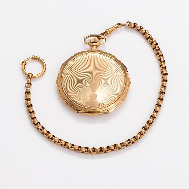 Klythia, pocket watch, chronometer, 53 mm.