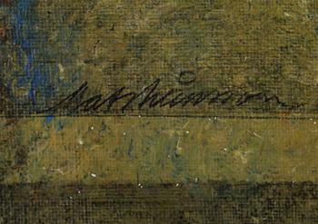 MATS MÅNSSON, olja på duk, signerad.