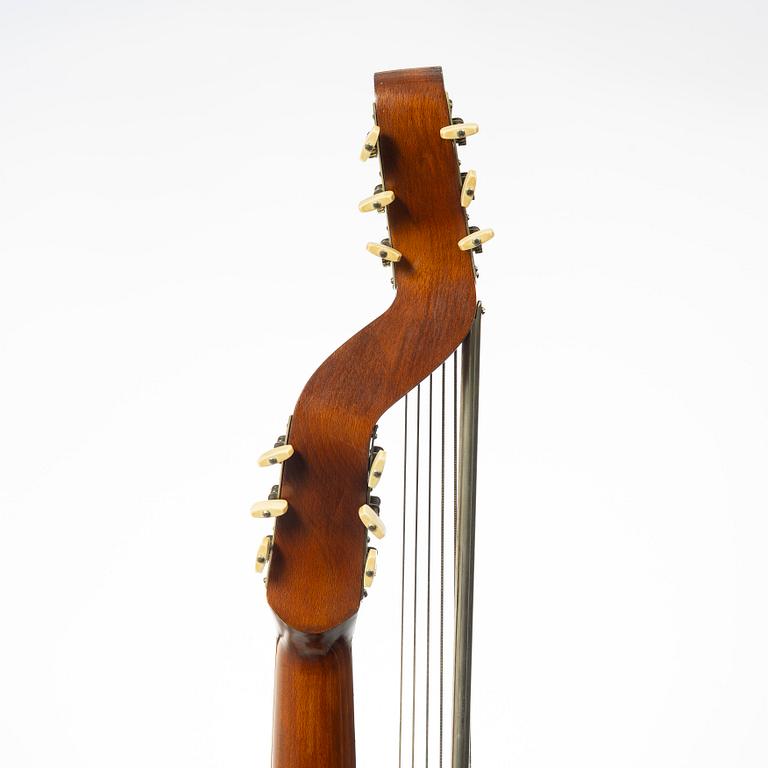 12-string lute, Alfred Brock, Stockholm, 1929.