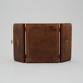 A MINIATURE PAINTING BY FRÉDÉRIC MILLET, 19th century.