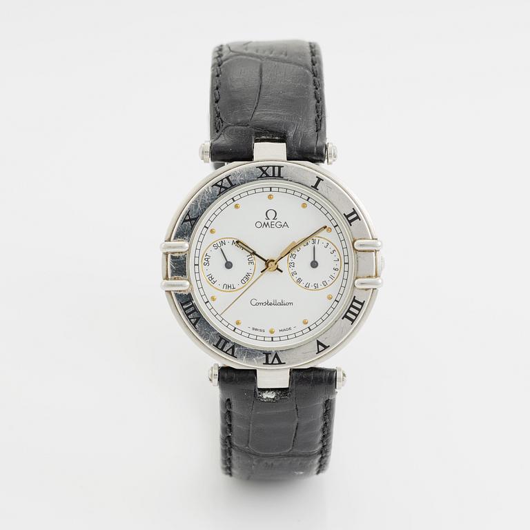 Omega, Constellation, armbandsur, 33 mm.