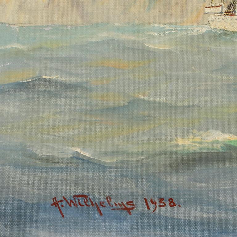 ALEXANDER WILHELMS, olja på duk, sign o dat 1938.