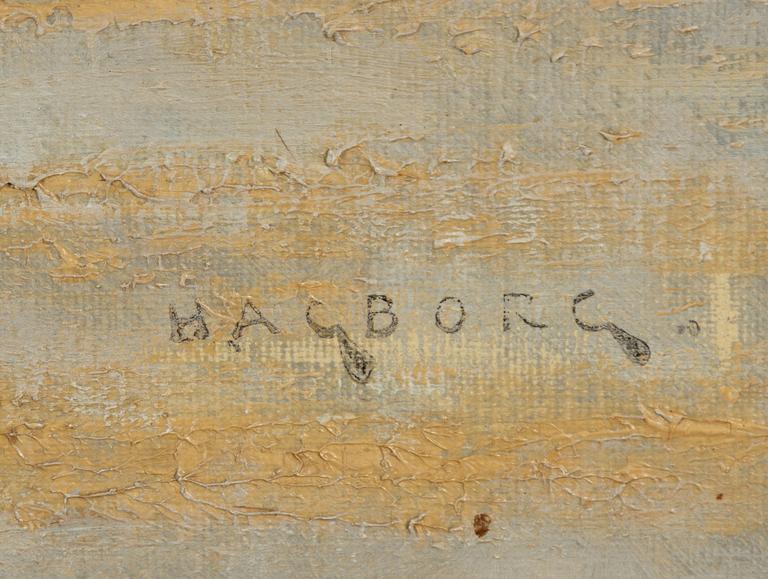 August Hagborg, "Vid havet" (By the Sea).