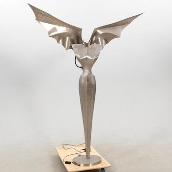 Reinhard Stubenrauch, golvlampa "Lady Hamilton/Engel" Tyskland sent 1900-tal.