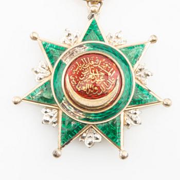 Medal, Order of Osmanieh 4th class, Ottoman Empire 1867-1922.