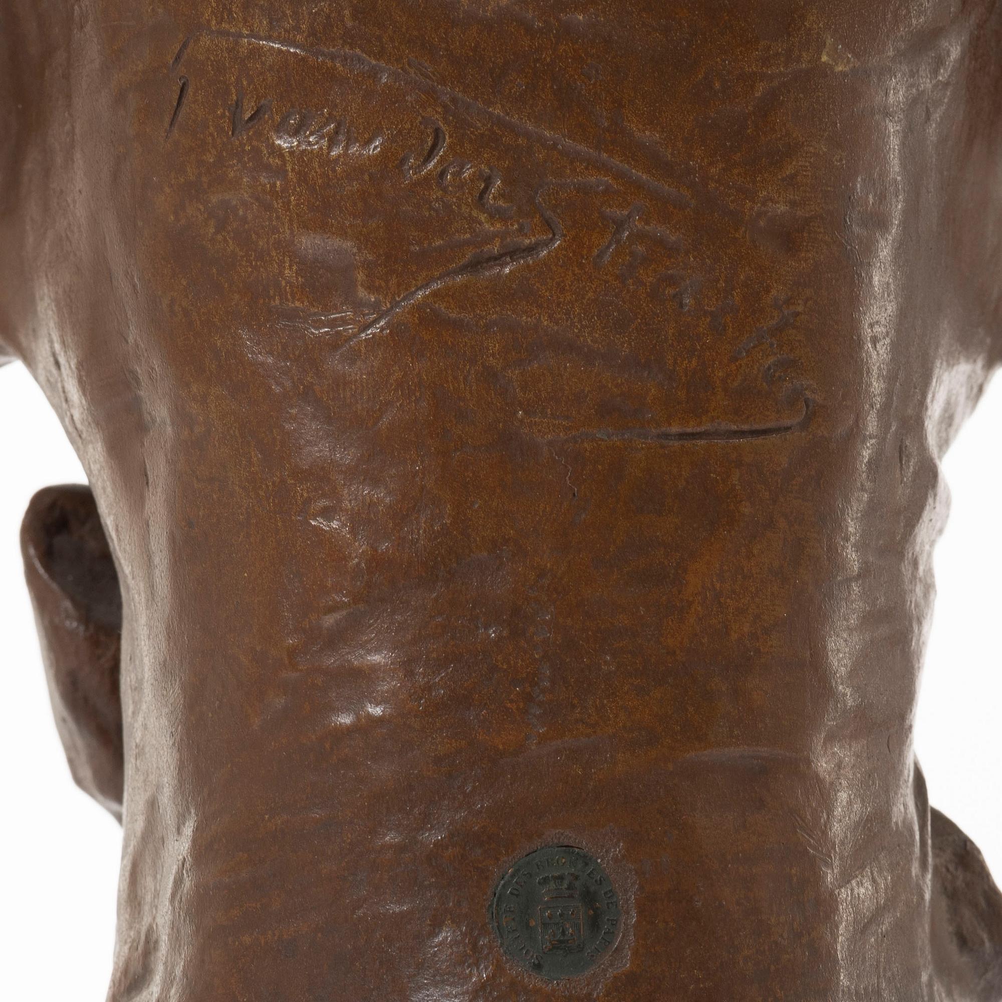 Georges van der Straeten, Buste d’élégante.