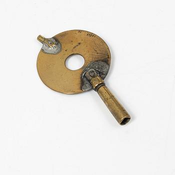 A wall clock. Germany, 19th Century.